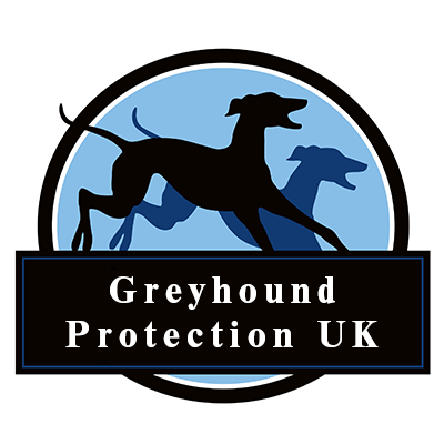Greyhound Rescue Logo 07572296780 Email Us